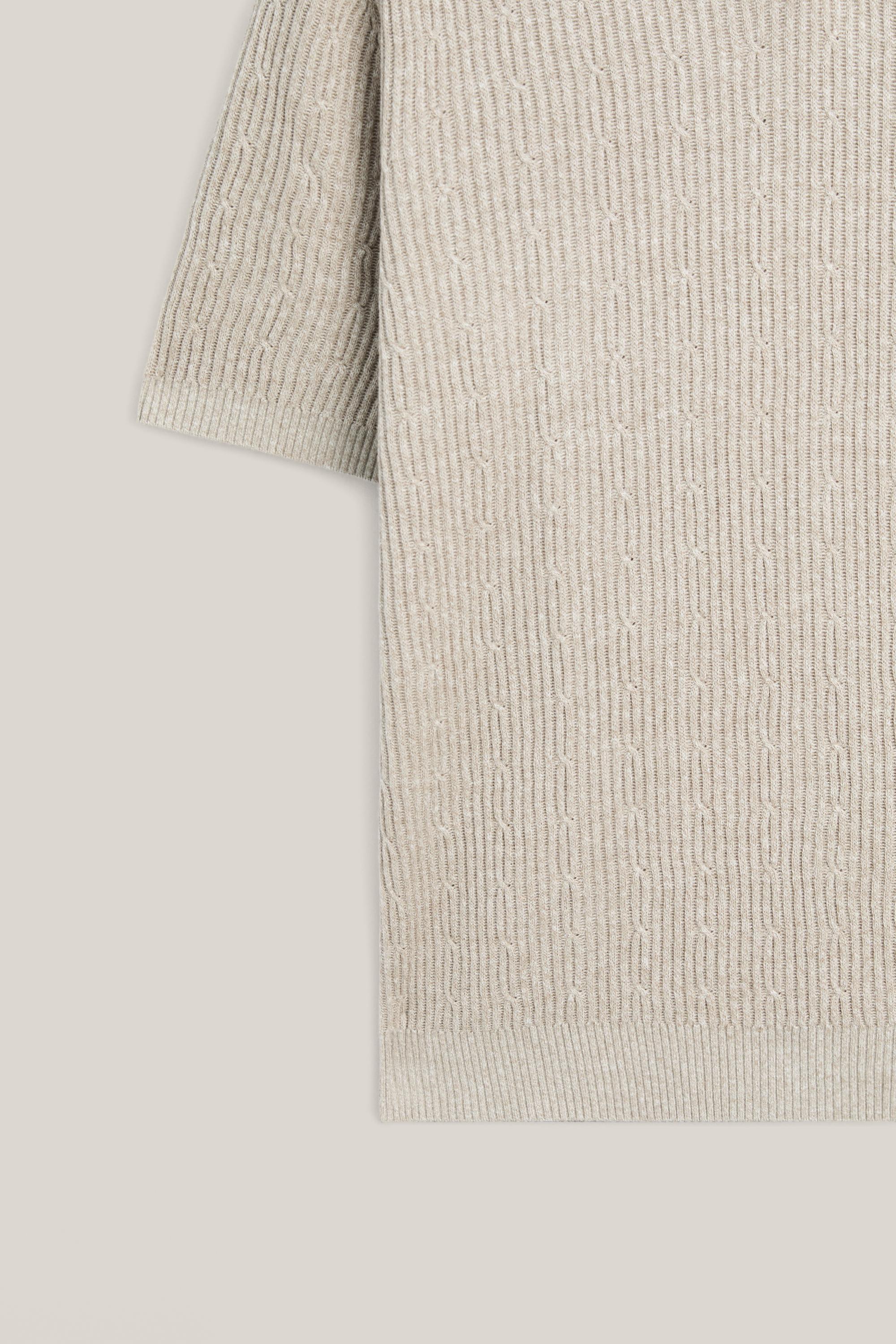 Cable-knit polo sweater - LIMITED EDITION